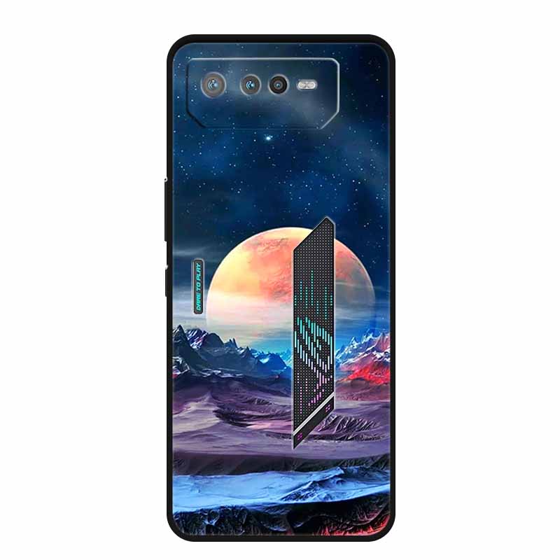 Чехол для Asus ROG Phone 6 Роскошный Силиконовый ТПУ Мягкий Чехол для Телефона для Asus ROG Phone 6 Pro Funda Rog6 Защитный Мультяшный Coque