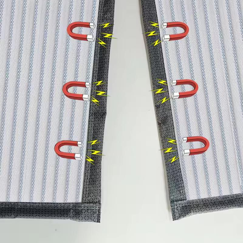 Магнитная дверная сетка большого размера Дверная магнитная москитная сетка Защита от насекомых Летная Летняя и Кухонная Внутренняя Невидимая сетка Магнитная дверная сетка