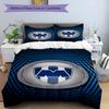 C.F.Monterrey Football Crest Art Printed Pattern Duvet Cover Set – includes 1 duvet cover and 2 matching pillowcases Bedroom decor Christmas gifts