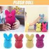 Easter Bunny Plush Toys Decorations Cute Animal Bunny Stuffed Doll Easter Basket Stuffers Gift For Kids (15cm/5.9 Inches)