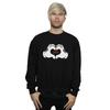 Disney Mens Mickey Mouse Loves You Sweatshirt