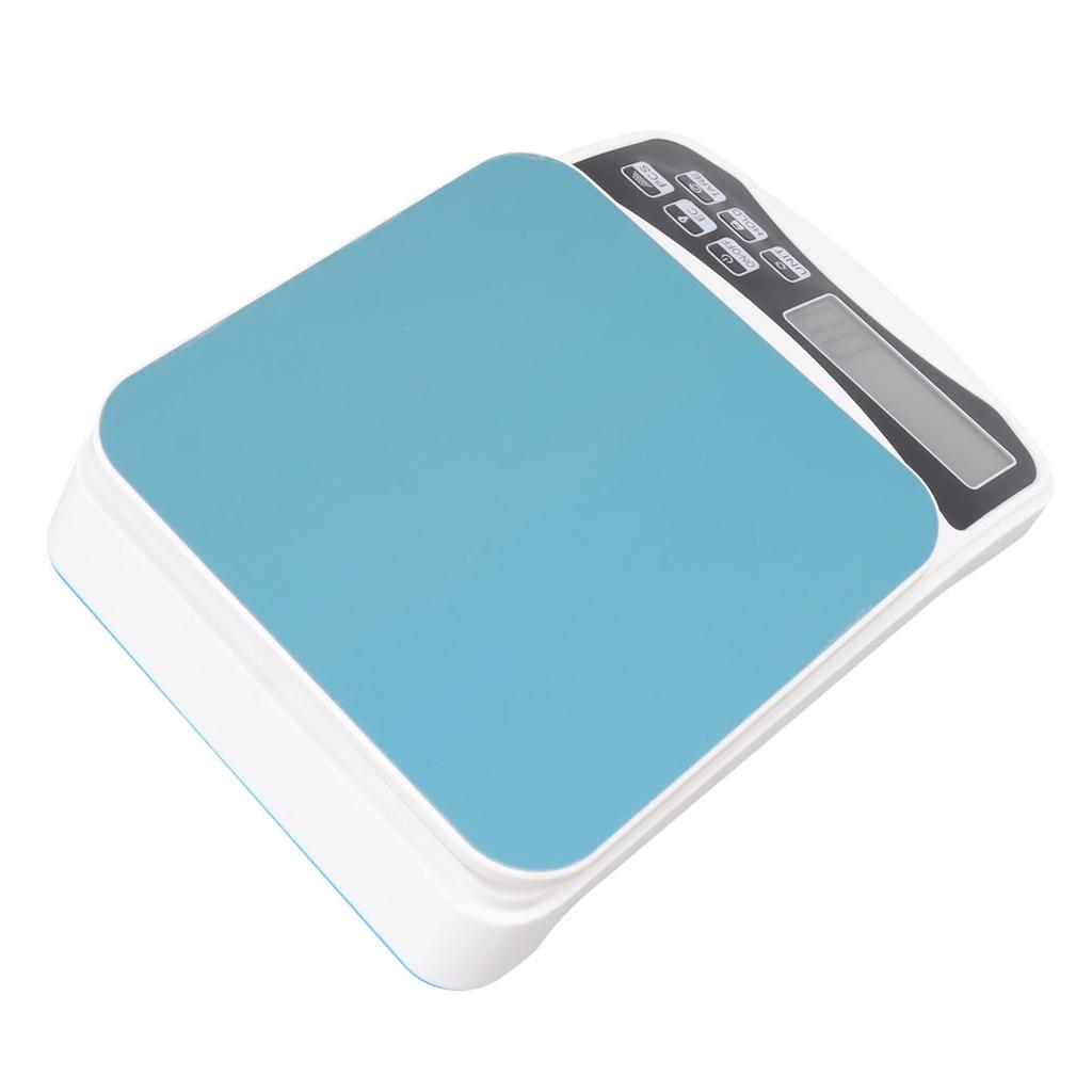White Electric Kitchen Food Baking Scale 0.1g High Accuracy ABS Electronic Flat Food Weighing Scale