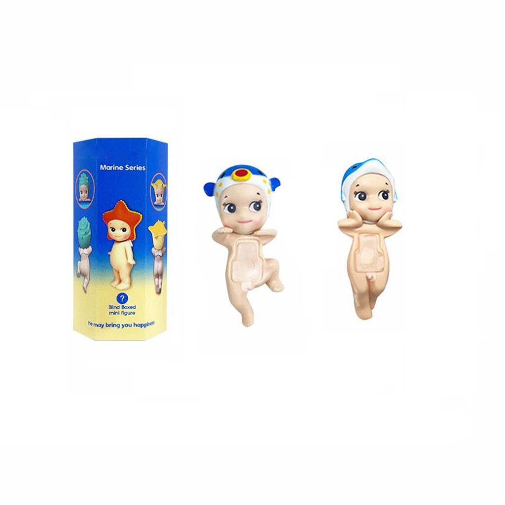 Откройте для себя мистическое царство крылатых чудес: Интригующие фигурки ангелов в сюрприз-слепых коробках Angel Hippers Dreaming Series Figure