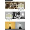 HOMZY 7-15W E27 LED Lamp E14 LED SMD5730 220V Corn Light Bulbs 24 36 56 72 LEDs Lamparas LED Chandelie for Home Decor Ampoule Led Light