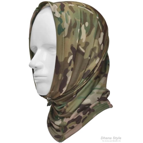 Camouflage Army Camouflage Face Mask, Military Style, Quick-Drying Face Guard, Tactical Headwear/Airsoft, Bicycle, BMX, Motorcycle, Outdoors, Type: SL