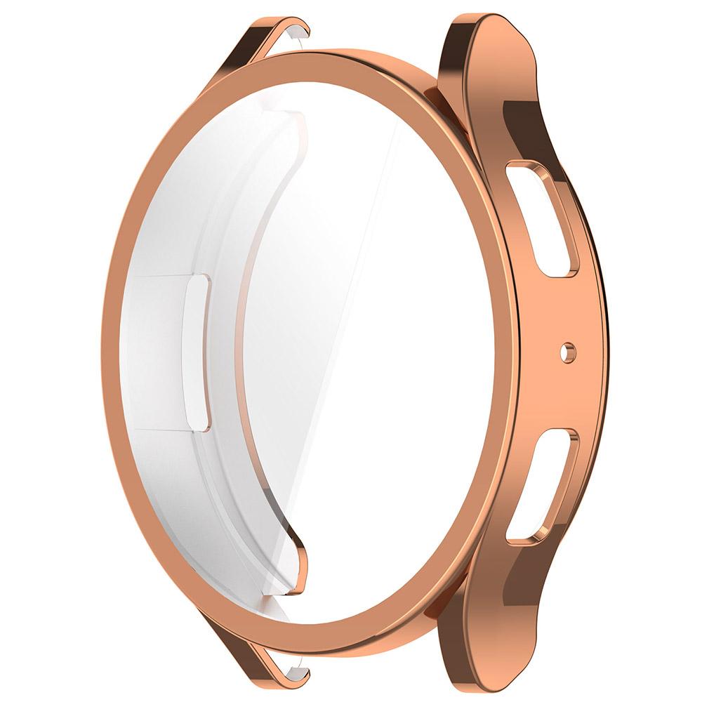 Electroplated TPU Protective Case For Samsung Galaxy Watch 6 40mm 44mm Full Screen Protector Shell Bumper