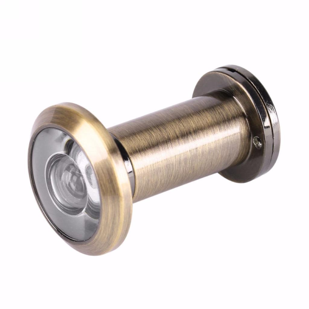 200-градусный широкий угол обзора глазок для безопасности дверной глазок 14 мм отверстие скрытый глазок регулируемая стеклянная линза аппаратные инструменты