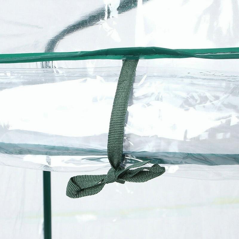 Небольшая коробка для выращивания растений в саду сумки для теплицы ясная пластиковая коробка 4/5 из ПВХ