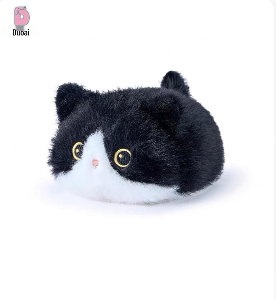 DuoAi Pose Cat Plush Toy Pendant - Simulated Cat Hugging Pillow for Children