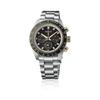 Мужские солнечные часы Seiko Prospex SBDL109 Черный Золотой Хронограф Тахиметр Нержавеющая Сталь
