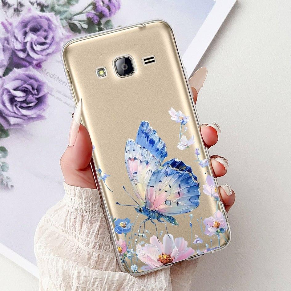 For Samsung Galaxy J5 Case J500F J500H J500G Cover Luxury Dragon Lion Soft Silicone Phone Cases For Samsung J3 J5 J7 2016 Bumper