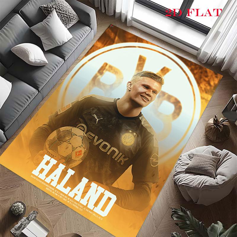 Erling Haaland Magic Poster Carpet Rug for Living Room Bedroom Home Sofa Decoration,Kids play Nonslip Floor Mat