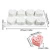 Heart Shaped Mousse Cake Mold Rose Dessert Mold Gift Silicone Cake Mold  Valentine's Day