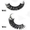 10 Pairs Eye Lashes Natural Long Wispy Volume DD Curl False Eyelashes Russia Volume Faux Mink