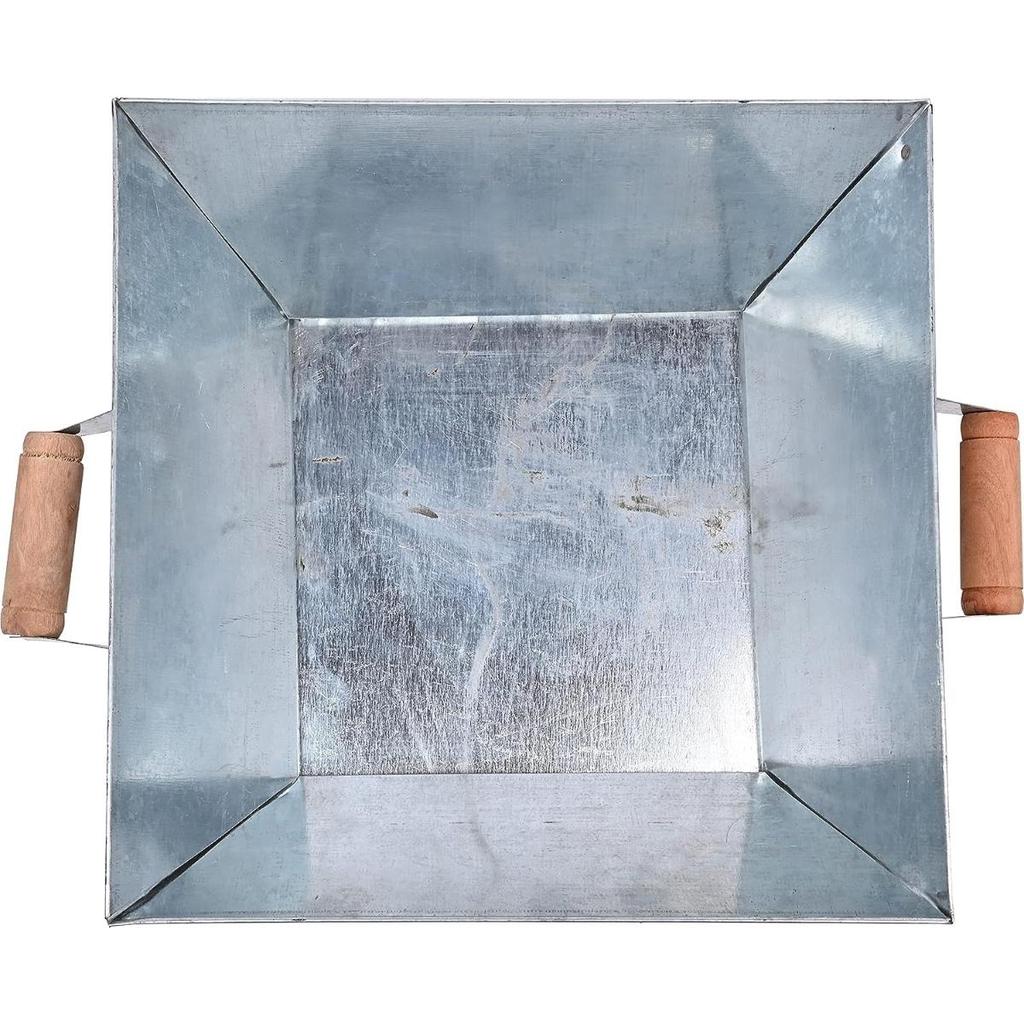 Handmade Heavy Quality Iron havan kund Perfect for Home puja 25.4 CM