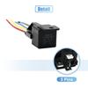 uxcell Реле гнездо реле автомобильное реле JD-2912SPDT 5 полюсов 40ADC48V автомобильный жгут проводов гнездо с вилкой 1 шт.
