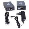 HDTV KVM USB-удлинитель 150 м, 3 USB-порта, Plug and Play для клавиатуры и мыши, USB через Ethernet, передатчик и приемник