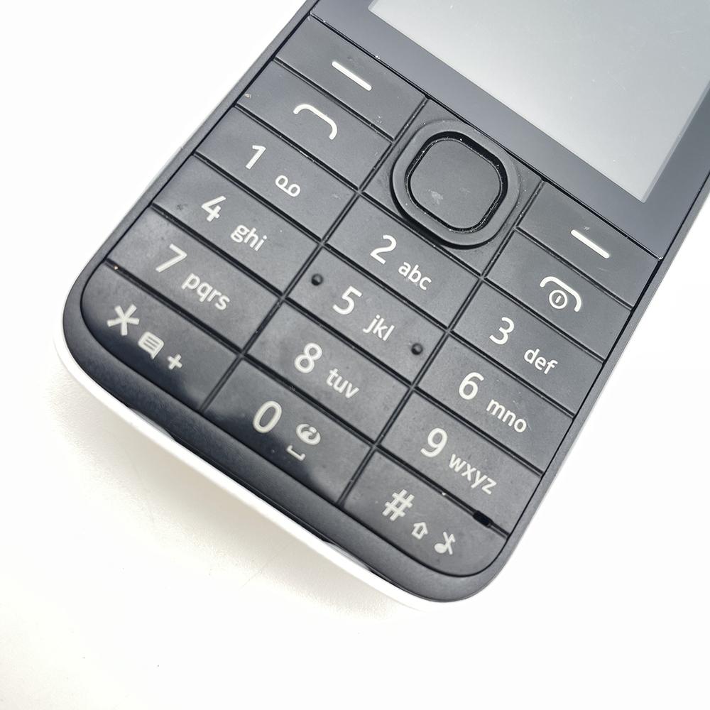 Восстановленный оригинальный мобильный телефон Nokia 208 Dual SIM с 1/2 SIM