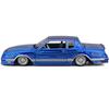 Maisto 1/24 scale Chevrolet Monte Carlo 1986 Blue Custom Lowriders Series / Diecast Model Car, Finished Product 32542