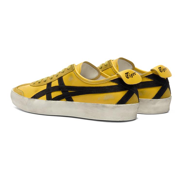 ONITSUKA TIGER MEXICO 66 Износостойкие Низкие Повседневные Кроссовки Унисекс Желтый Черный 1183C549-750