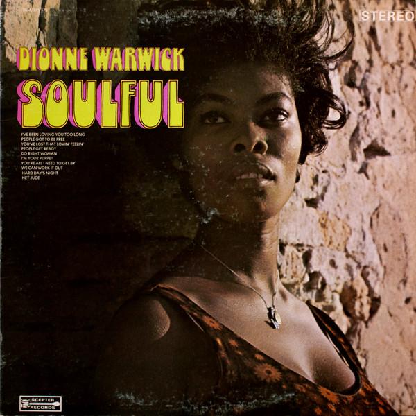 Виниловая пластинка DIONNE WARWICK Soulful SPS573 Scepter Records 1969 Канада SoulFunk Б/у
