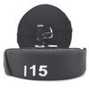 Fitness Wood Gymnastic Rings with Numbered Straps