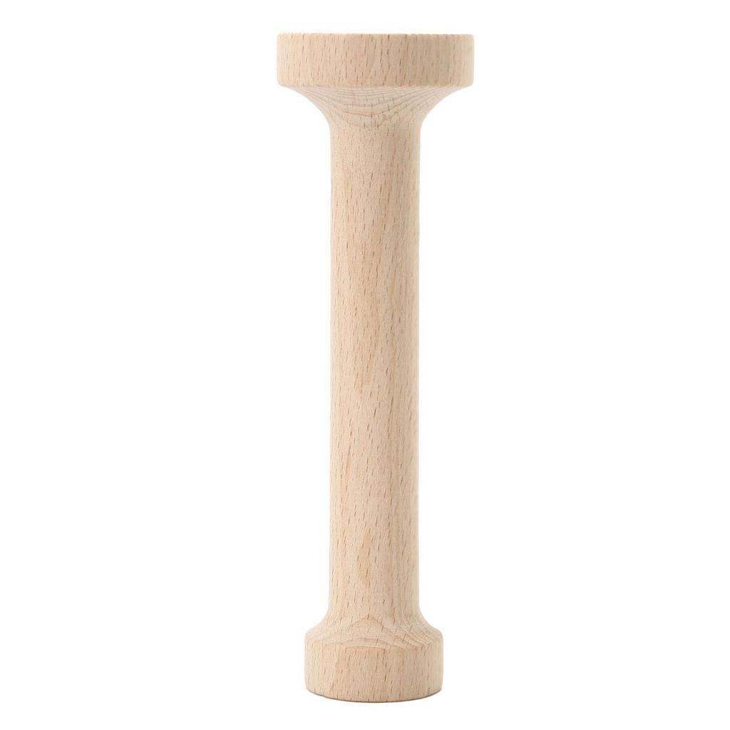 Cake Portable Double Sided Wooden Egg Tart Pusher Tart Tamper Eggtart Mold Pastry Tools Dough Press