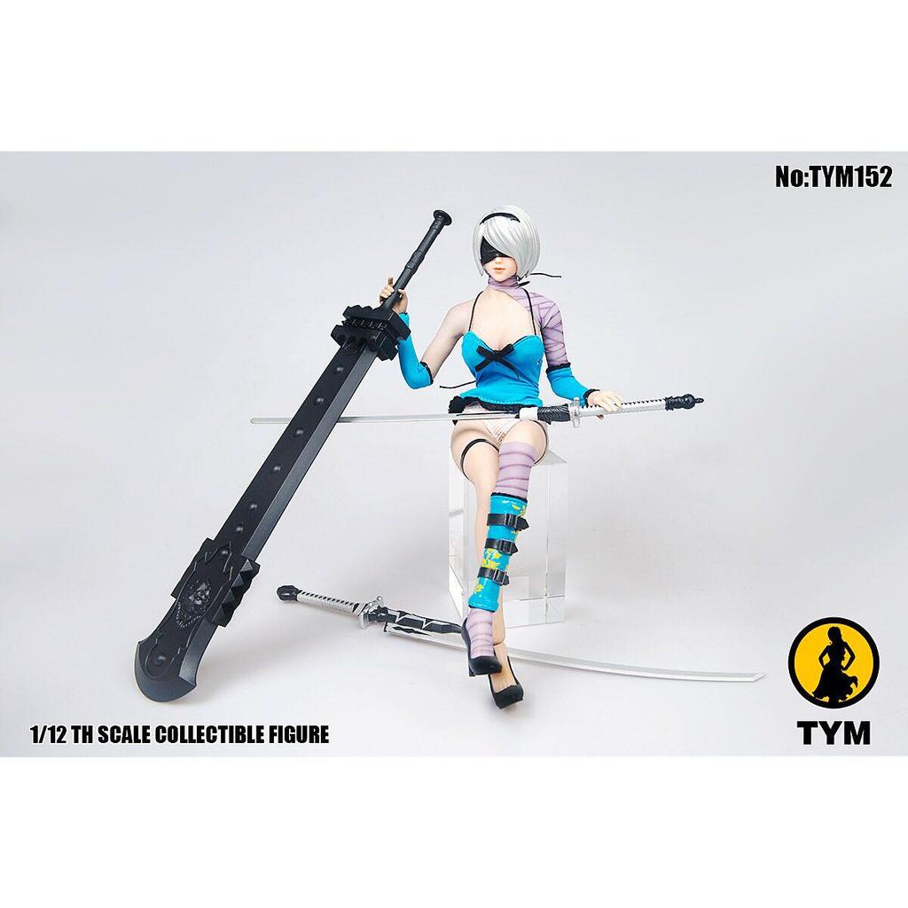Отрицать:Фигурка солдата Automata 1/6 - Сексуальный набор Мисс 2B с головой и телом