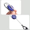 Silicone Sticker Lighter Leash Safe Stash Clip Retractable Keychain Holder Cover Smoking Accessories