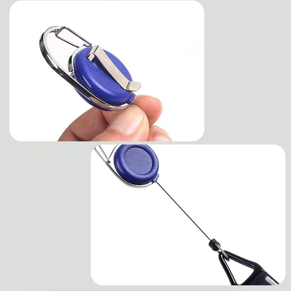 Silicone Sticker Lighter Leash Safe Stash Clip Retractable Keychain Holder Cover Smoking Accessories