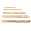 Drift Punch Set Knurled 1/4inch 3/8inch 1/2inch 5/8inch 3/4inch Brass Drift Punch Tool for