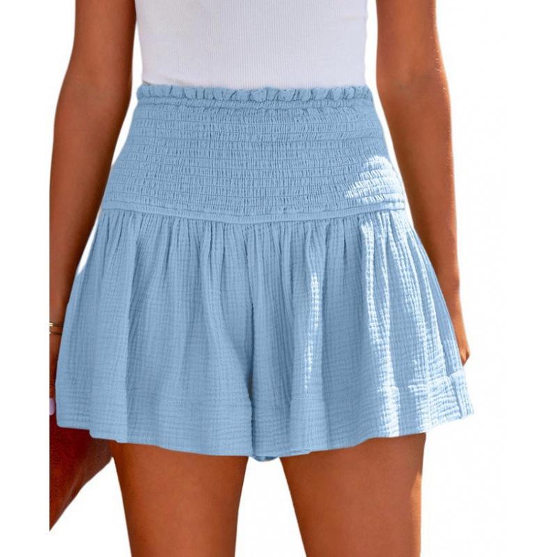 Женские повседневные большие однотонные дышащие модные широкие шорты шорты для женщин женские шорты летние женские шорты элегантные