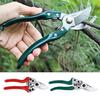 Pruning Shear Elastic Spring Sharp Blade Curved Edge Anti-slip Handle Safety Latch Ergonomic High Hardness Pruning