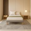 Sommier Tapissier - KING OF DREAMS - mina - 90x190 cm - 13 Lattes - Pieds 20 cm