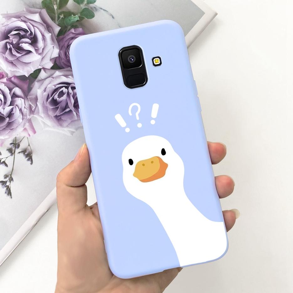 Чехол для Samsung Galaxy A6 2018 SM-A600F Милый Модный Расписной Чехол Мягкий ТПУ Чехол для Телефона Для Samsung A6 Plus A6+ 2018 A605F Бампер