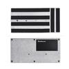 Big Size Guitar Effects Pedal Board Sturdy PE Plastic Guitar Pedalboard Case with Sticking Tape