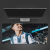 Martin Zubimendi Mouse Pad, Large Gaming Desk Mat, Non-slip XXL Mousepad for Laptop & Tablet, Mini PC Playmat with Stitched Edges
