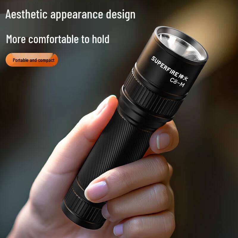 SupFire C8-M Portable LED Flashlight
