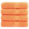 VidaXL Premium Bath Towels 4 Pcs, Shower Towels, Bath Sheets, Guest Towels for Toilet, 137384