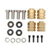 RC Extension Adapter Brass Easy Installation High Strength RC Extension Coupler for TRX4 1 10 RC Car 15mm