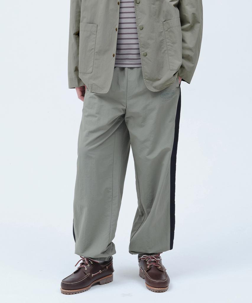 OUTDOOR PRODUCTS Color Block Track Pants (Khaki)