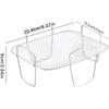 Stainless Steel Air Fryer Accessories Dehydrator Grill Rack Toast Rack  Air Fryer Accessories Steamer Roasting Cooking Tools