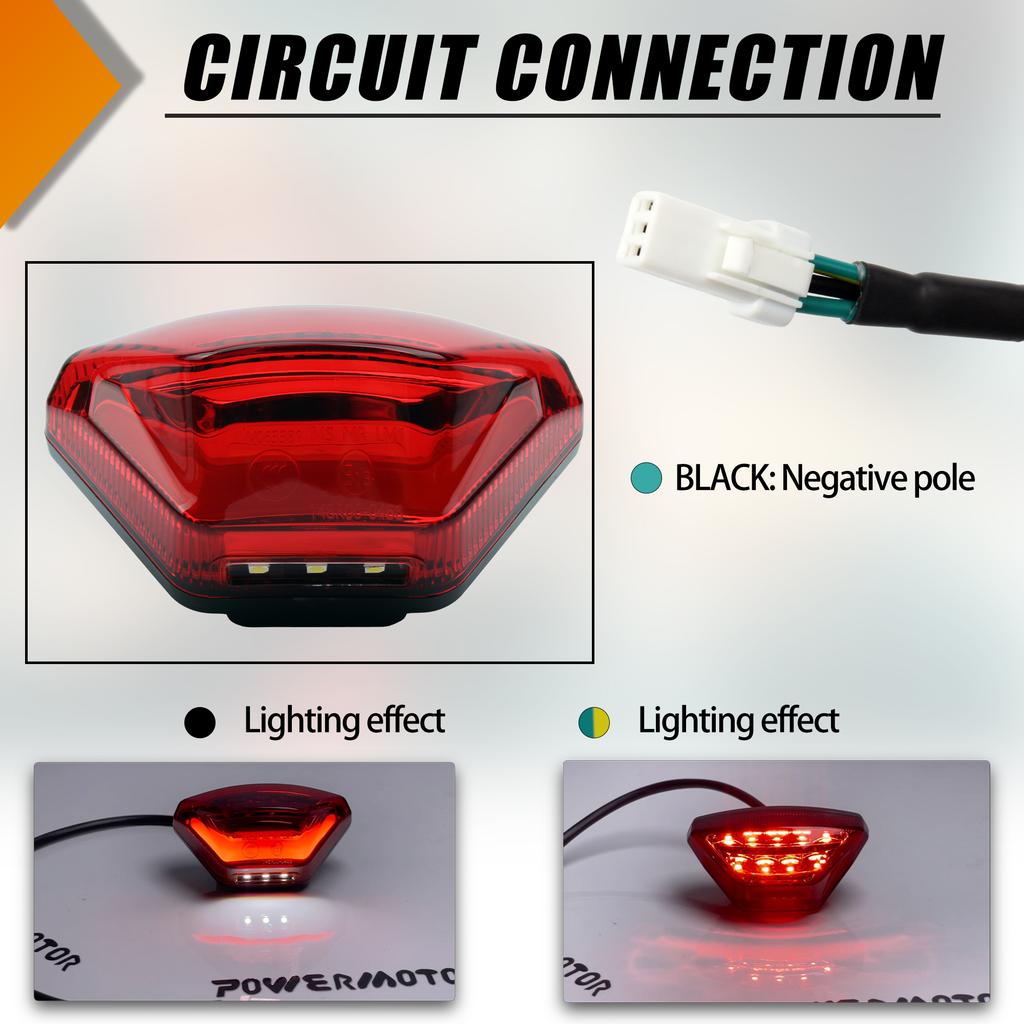 Задний фонарь для электровелосипеда Surron Ultra Bee Мотокросс Задний фонарь для SUR-RON Light 2024 Мотоцикл Тюнинг Запасные аксессуары