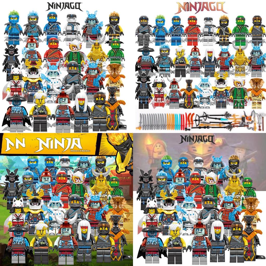 Starhao Dg1002 Совместимый с Lego Серия Ниндзя 24 Мини-фигурка Ллойда Строительные блоки Игрушка