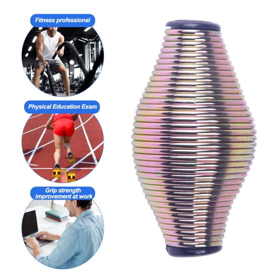 Металлическая пружина, мяч для снятия стресса, силовая тренировка, мышечная релаксация, пружинный тренажер для рук, для взрослых, для снятия беспокойства, для офисного стола, игрушка-нервотрепка, руки