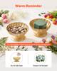 VEVOR 10 PCS Wedding Flower Vase, 12 cm Tall Mini Flower Table Centerpieces, Small Floral Bowl Decorative Easy Installation
