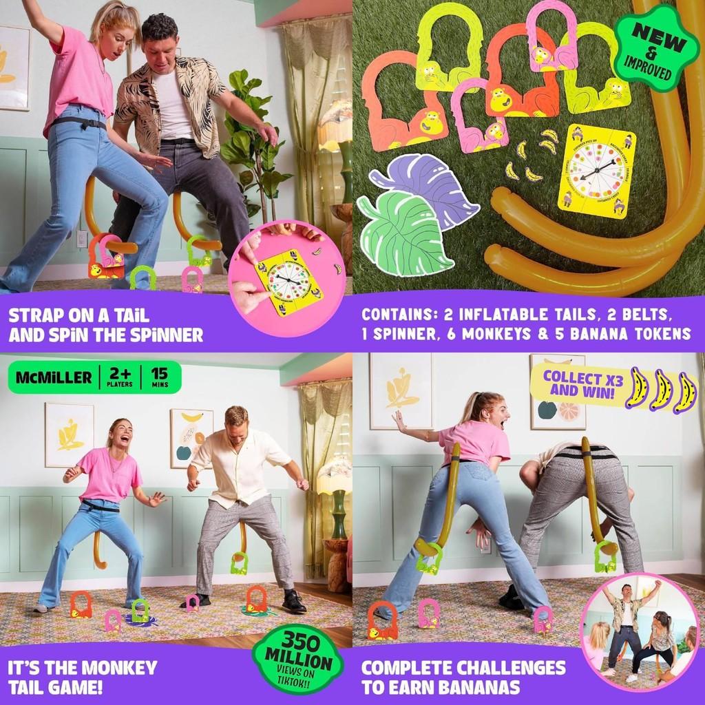 The Monkey Tail Game Family Gathering Game Parent Child Interactive Leisure Toy