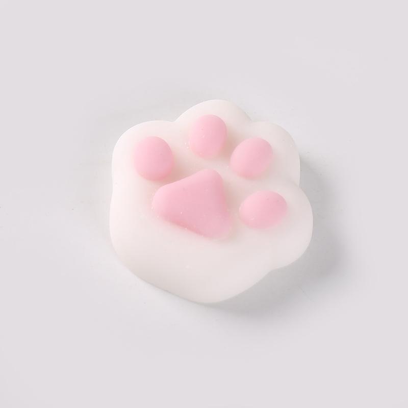 Squishy Cat Paw Toy Mini Stress Relief Gifts for Kids Party Favors Super Cute Small Animal Squeeze Toys J54