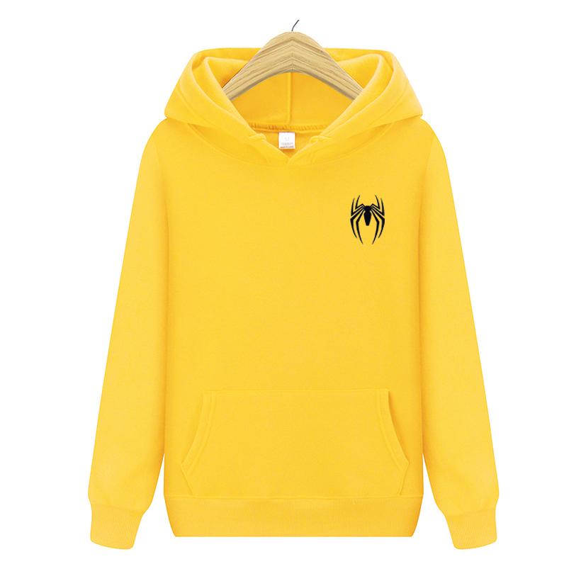 Весенне-осенняя женская толстовка с принтом паука, повседневный пуловер большого размера, популярная толстовка, трендовая одежда унисекс