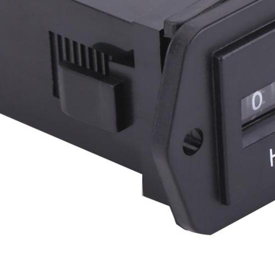 Простой автомобильный счетчик часов, профессиональный, прямоугольный, кварцевый